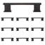  Multipack de poignées noires mat 3-1 / 2 High High-49797427