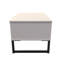 Turah 58cm W Manufactured Wood Bedside Table-757749456