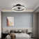 15cm Ceiling Fan with LED Lights