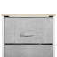 Bannerman 45cm W Metal Bedside Table