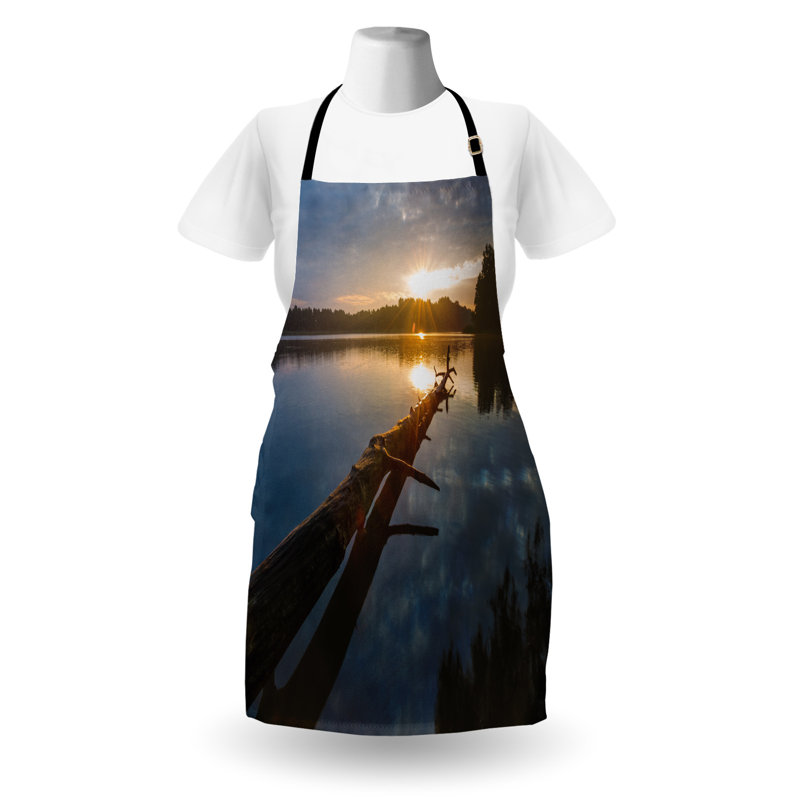 No Pattern Bib Apron