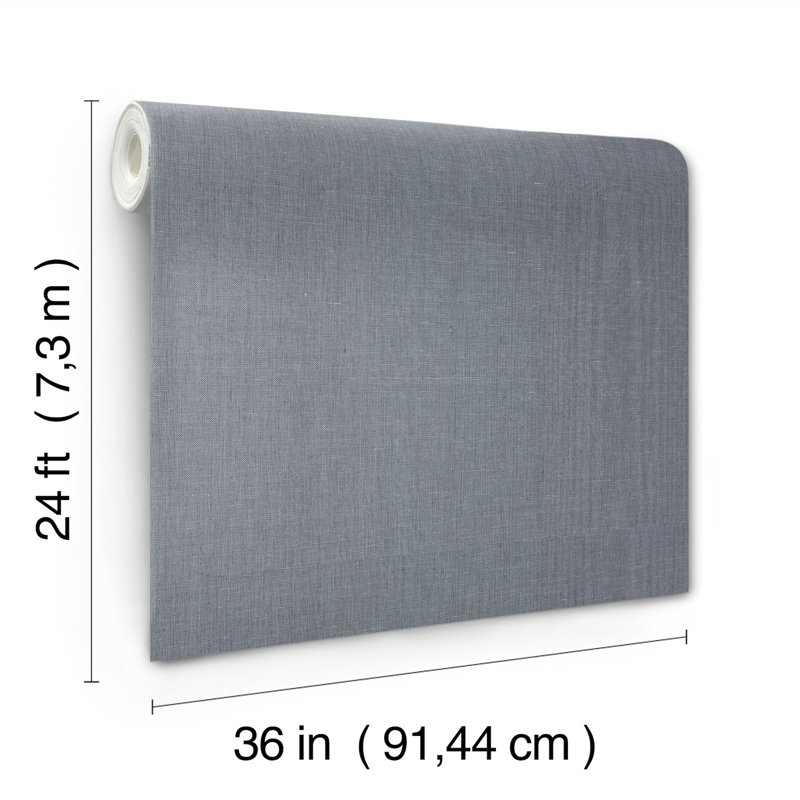Papier peint Crosshatch, Marine
