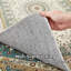 Traditional Qum Cashmere-Feel Area Rug & Runner, Non-Slip Washable Living Room Carpet-121775461