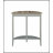 Justino Natural Oak Console Table With Spacious Storage, Perfect For Modern And Minimalist Home Decor.