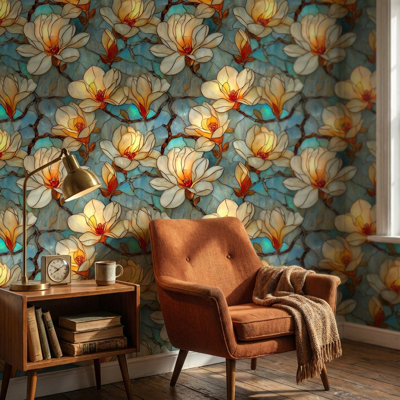 Papier peint mural Magnolia