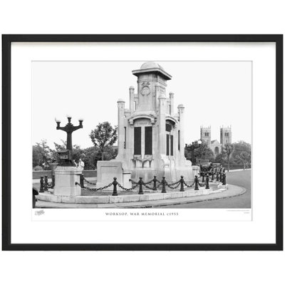 Worksop, War Memorial C1955 by Francis Frith - Single Picture Frame Print