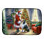 Tapis de vaisselle Collie and Santa Claus