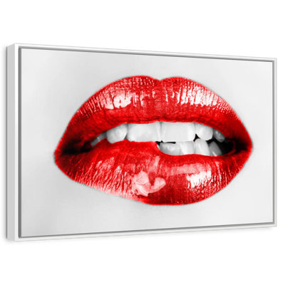 Supple Red Lips