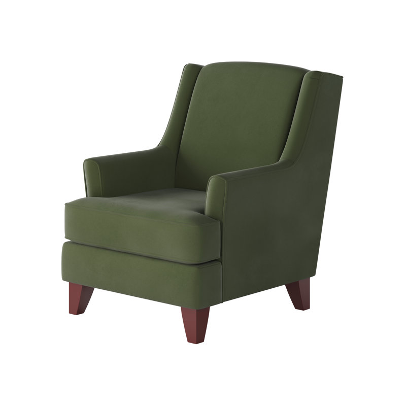 Venton Upholstered Accent Chair, Bella Forest Polyester