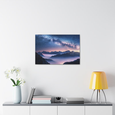 «Nature Wilderness Night Sky», photographie sur toile