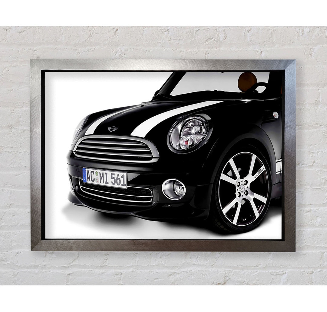 Mini Coop Front Grill - Einzelner Bilderrahmen Kunstdrucke