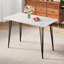 Metal Base Dining Table