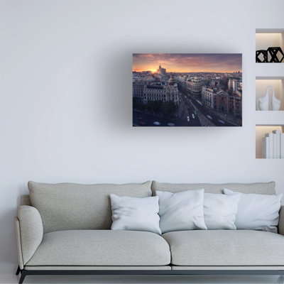 Œuvre sur toile, Bol l'encadrement, ivoire de Madrid