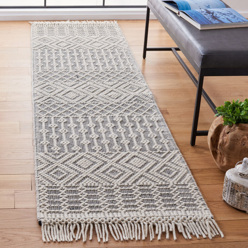 Tapis tissé à la main Southwestern Southwestern, Tapis de couloir 2 pi 3 po x 14 pi