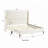 Velvet Upholstered Wingback Platform Bed-1780740602-1780740580