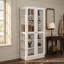 Vitrine 6 portes vitrée avec tablettes
