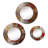 Baldovino Metal Round Mirror