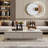 Light luxury rectangular rock table-110828713-110828720