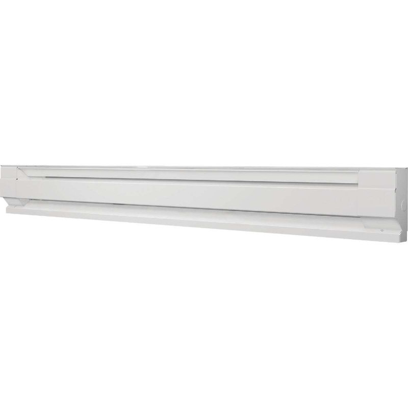 Cadet 250 sq ft 5120 BTU Convection Baseboard Heater, White