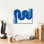 «S Curve» par Piper Rhue, art mural sur toile