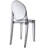 Casper Modern Acrylic Stacking Two Dining Side Chairs in Clear by Modway-115314290
