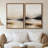 Framed Canvas Wall Art, Vintage Abstract Wall Canvas Prints-993729847-993729845