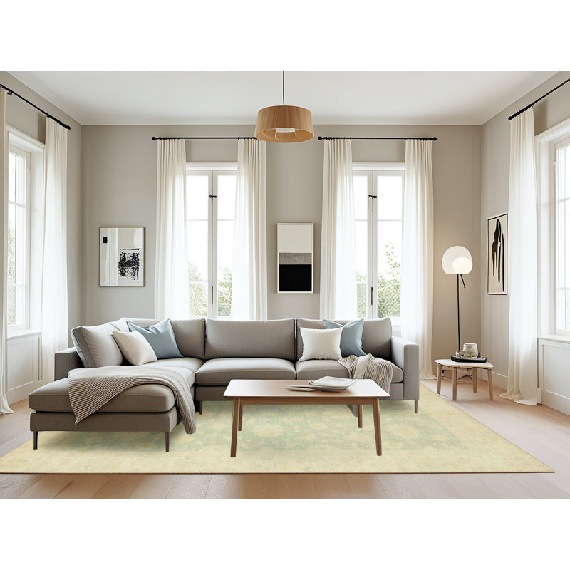 Tapis abstrait moderne 2650, Rectangle 8 pi x 12 pi