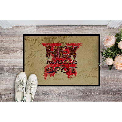 Non-Slip Halloween Indoor Doormat