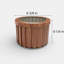 Pot rond Strata MD - brun moyen-1685090237-1685090224