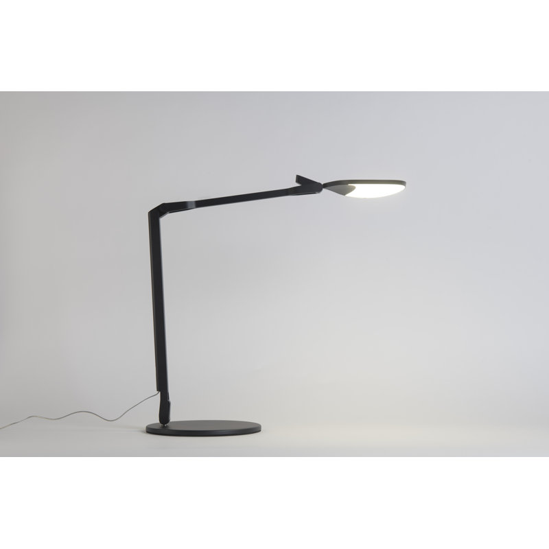 Splitty Reach Adjustable Metal Desk Lamp, Matte Black
