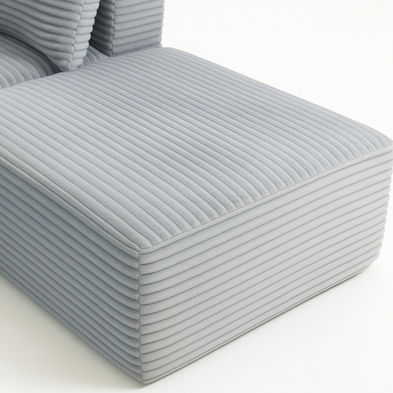 Boneless Compressed Sofa:Magic Cube Sofa, Gray