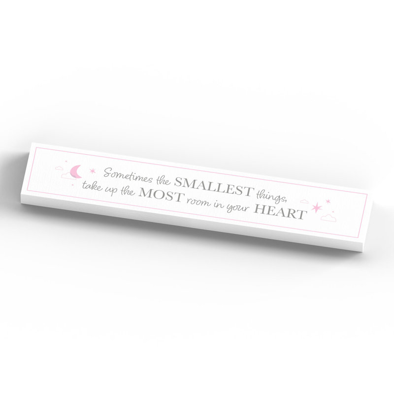 Cumbria Text & Numbers Letter Block, White/Pink