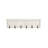 6 - Hook Wall Mounted Coat Rack