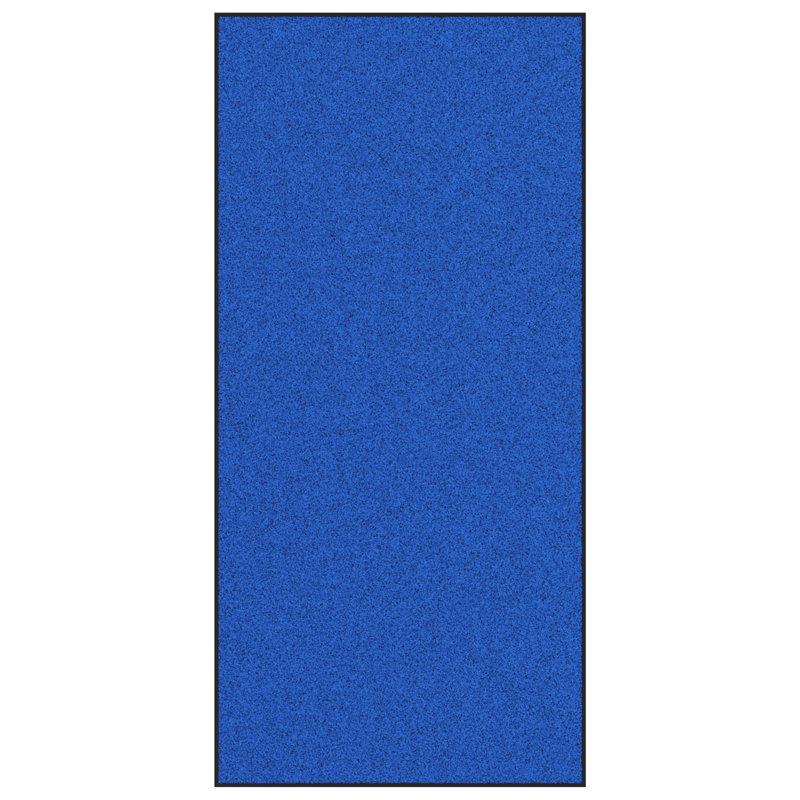 Non-Slip Indoor / Outdoor Doormat, Blue, 120 x 250 cm
