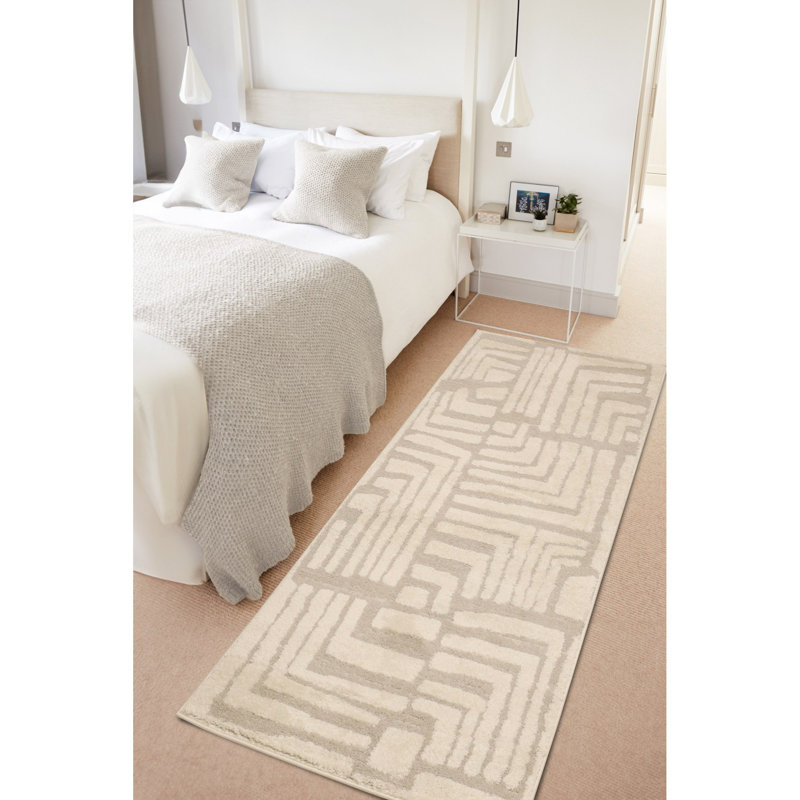 Abstract Area Rug, Runner 80 x 200 cm
