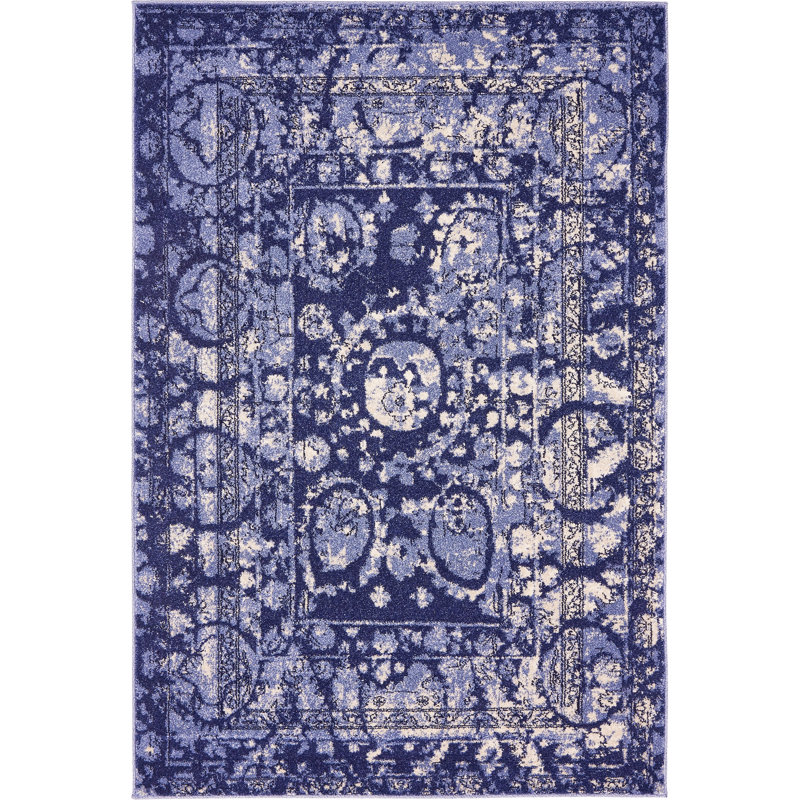 Godina Abstract Indoor Rug, Rectangle 4'1" x 6'1"