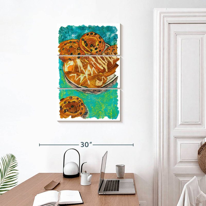 Senne Breakfast Pastries, 32" H x 20" W