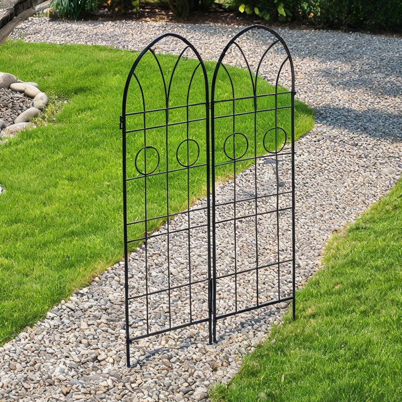 Galvanized Steel Fencing, H 78,61 po x l 39,93 po
