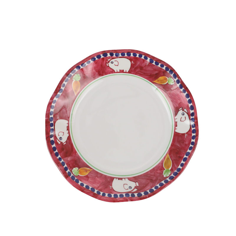 Campagna Handmade Melamine Salad/Dessert Plate