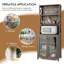 Garde-manger autoportant de 68 po