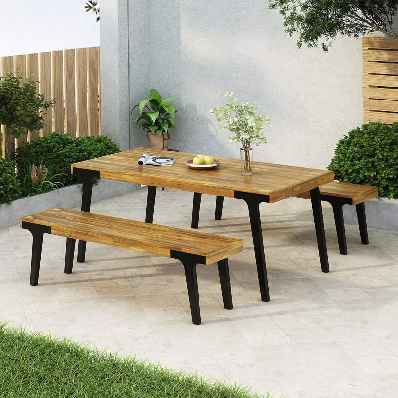 Ensemble de table de salle à manger 3 pièces