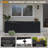 Ceilia Wicker 6 - Person Modular Patio Conversation Set with Cushions-2087658339