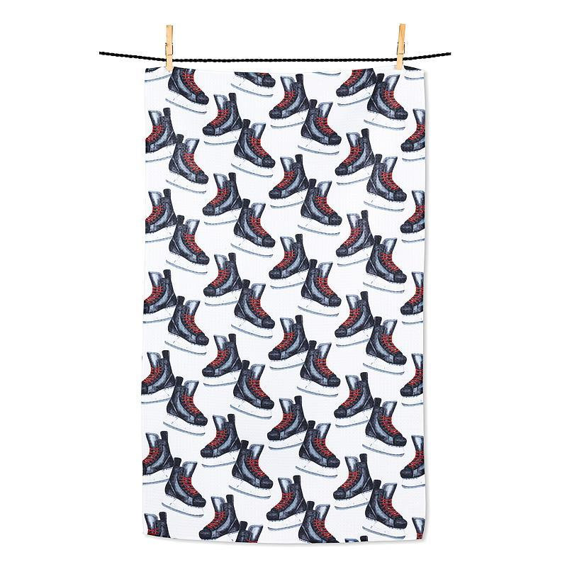 Serviette de cuisine Hockey Skates