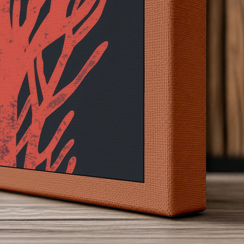 Print, 18x12 - 45.7 x 30.5 cm, Terracotta Border
