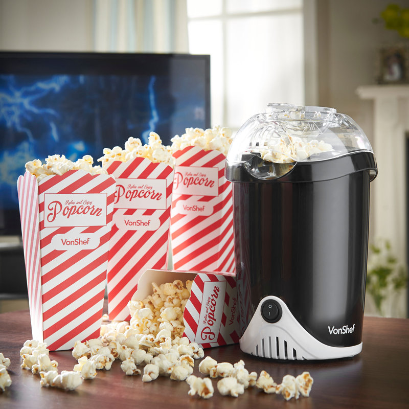VonShef Hot Air Popcorn Popper