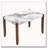 46.5" Modern Dining Table