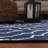 Rodgers Hand Woven Flat Weave Wool/Cotton Geometric Rug in Blue/Ivory-1349064478