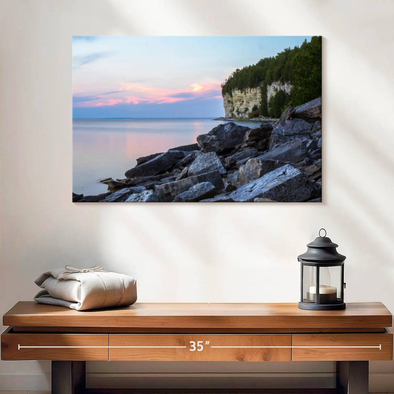 Alvord Fayette State Park Cliffs, 16" H x 24" W