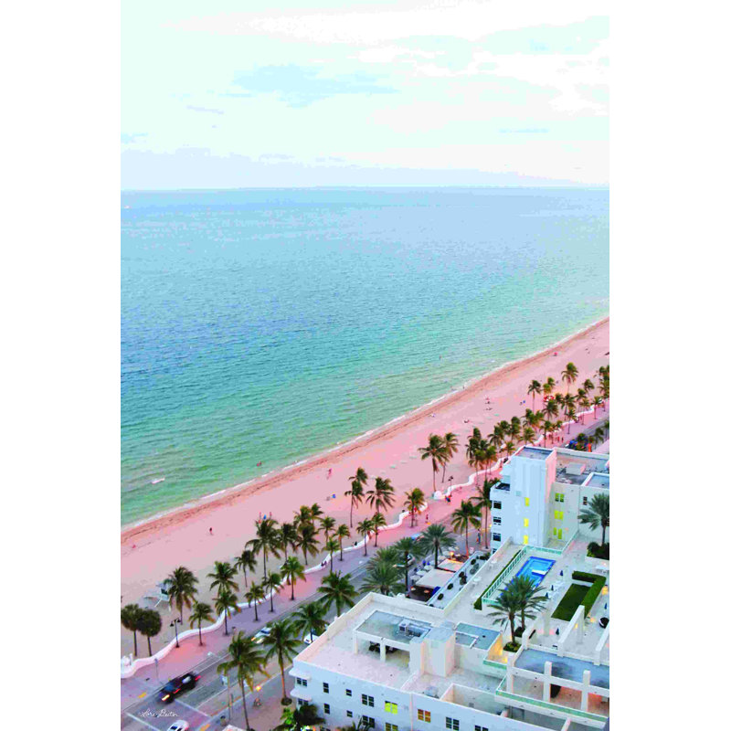 Plage de Fort Lauderdale 2884432, H 18 po x l 12 po