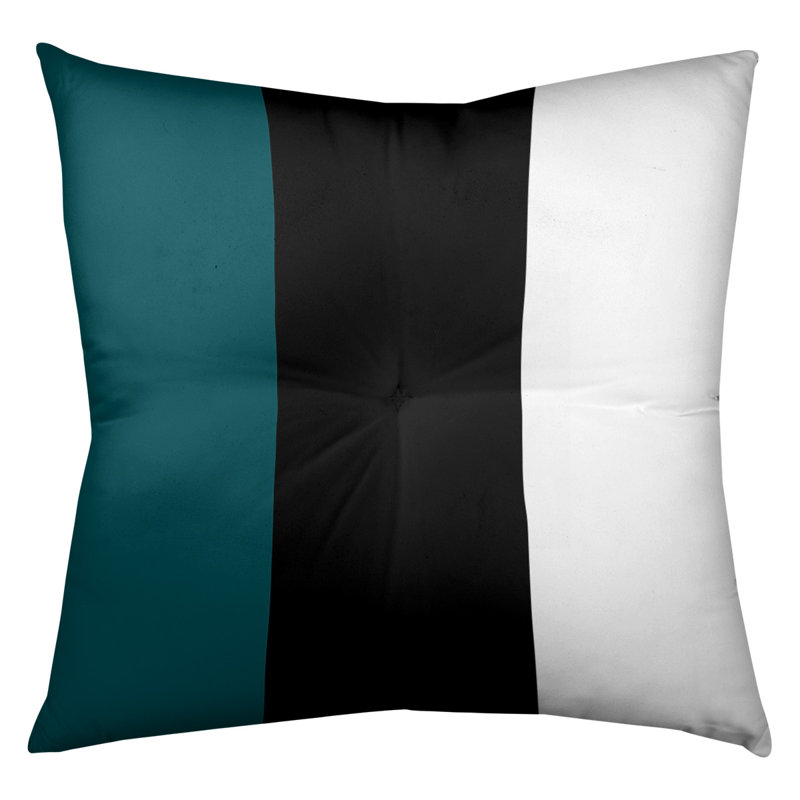  Coussin de sol touffeté, 26 po x 26 po, Noir